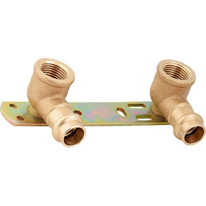 Lisovacia montážna jednotka červ. mosadz 100 mm, pr. 15 x 18,6 mm (Rp 1/2), 1 ks Lisovacia montážna jednotka červ. mosadz 100 mm, pr. 15 x 18,6 mm (Rp 1/2), 1 ks