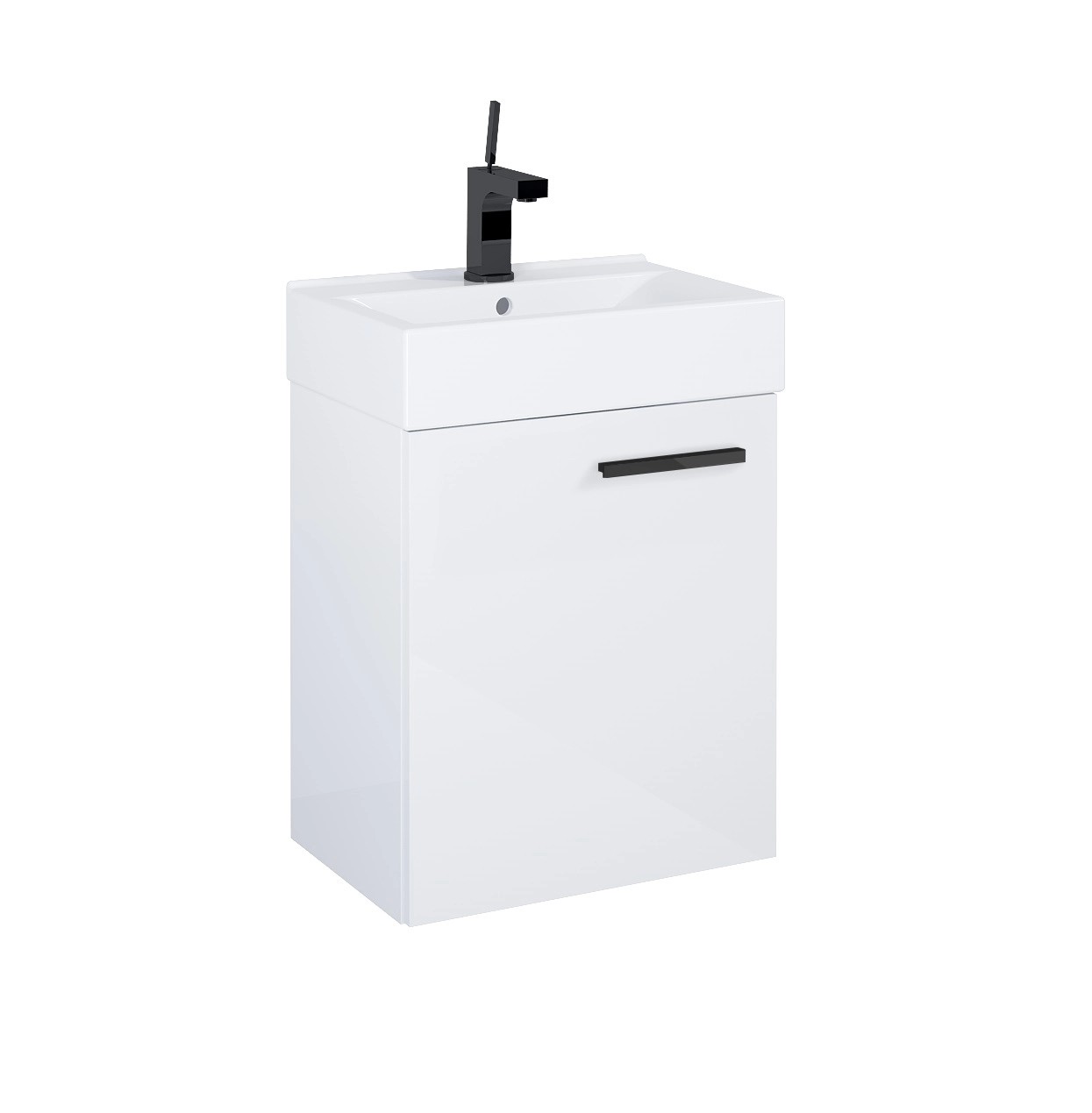 Elita Umývadlový set Diego 45 1D, biela vysoko lesklá, 61 x 45 x 30,5 cm Elita Umývadlový set Diego 45 1D, biela vysoko lesklá, 61 x 45 x 30,5 cm