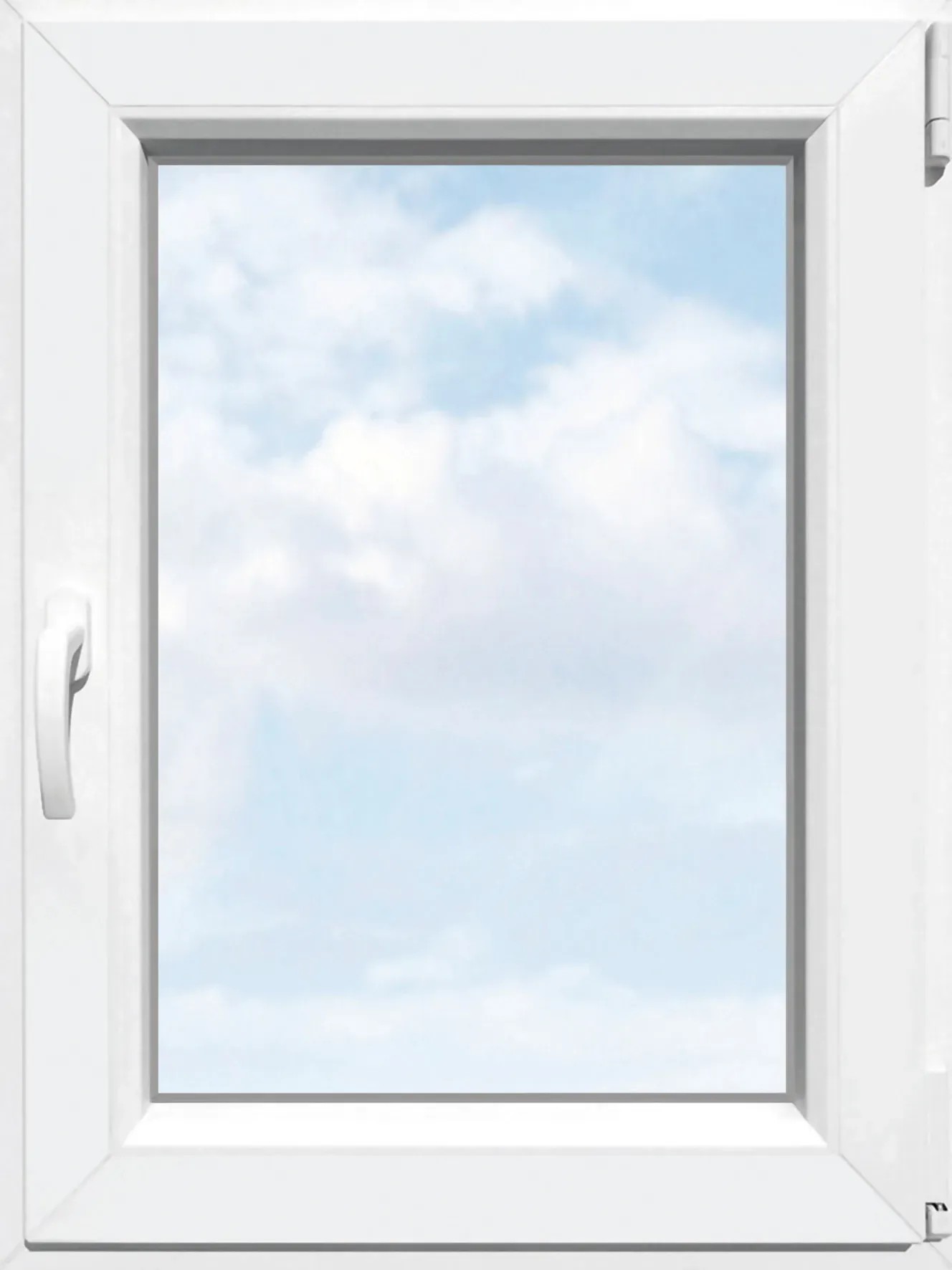 TeraGlass Okno plastové 4-komorové, 2-sklo, biele, 600 x 900 x 60 mm, P TeraGlass Okno plastové 4-komorové, 2-sklo, biele, 600 x 900 x 60 mm, P