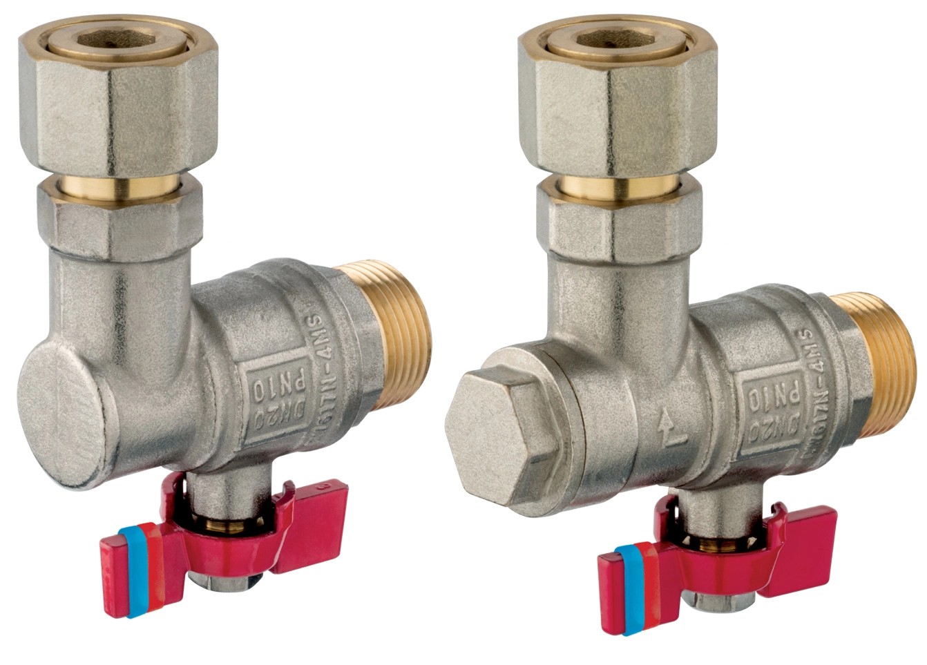 Ferro Súprava guľových kohútov ZK1F20 pre pripojenie kotla, 2dielna Ferro Súprava guľových kohútov ZK1F20 pre pripojenie kotla, 2dielna