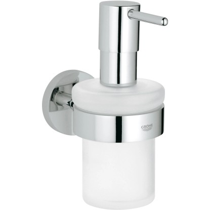 GROHE Dávkovač tekutého mydla s držiakom ESSENTIALS (40448001) GROHE Dávkovač tekutého mydla s držiakom ESSENTIALS (40448001)