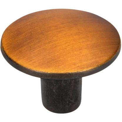 Siro Nábytkový gombík 2087F kov farba antickej mosadze priemer 30 mm Siro Nábytkový gombík 2087F kov farba antickej mosadze priemer 30 mm