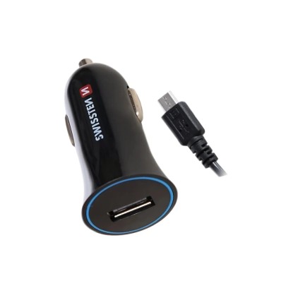 Čierny USB adaptér do auta od t.b.t. pre mobilné príslušenstvo. Čierny USB adaptér do auta od t.b.t. pre mobilné príslušenstvo.