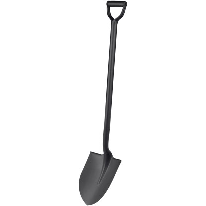 Čierny oceľový rýľ LUX Classic s rukoväťou D, dĺžka 110 cm. Čierny oceľový rýľ LUX Classic s rukoväťou D, dĺžka 110 cm.