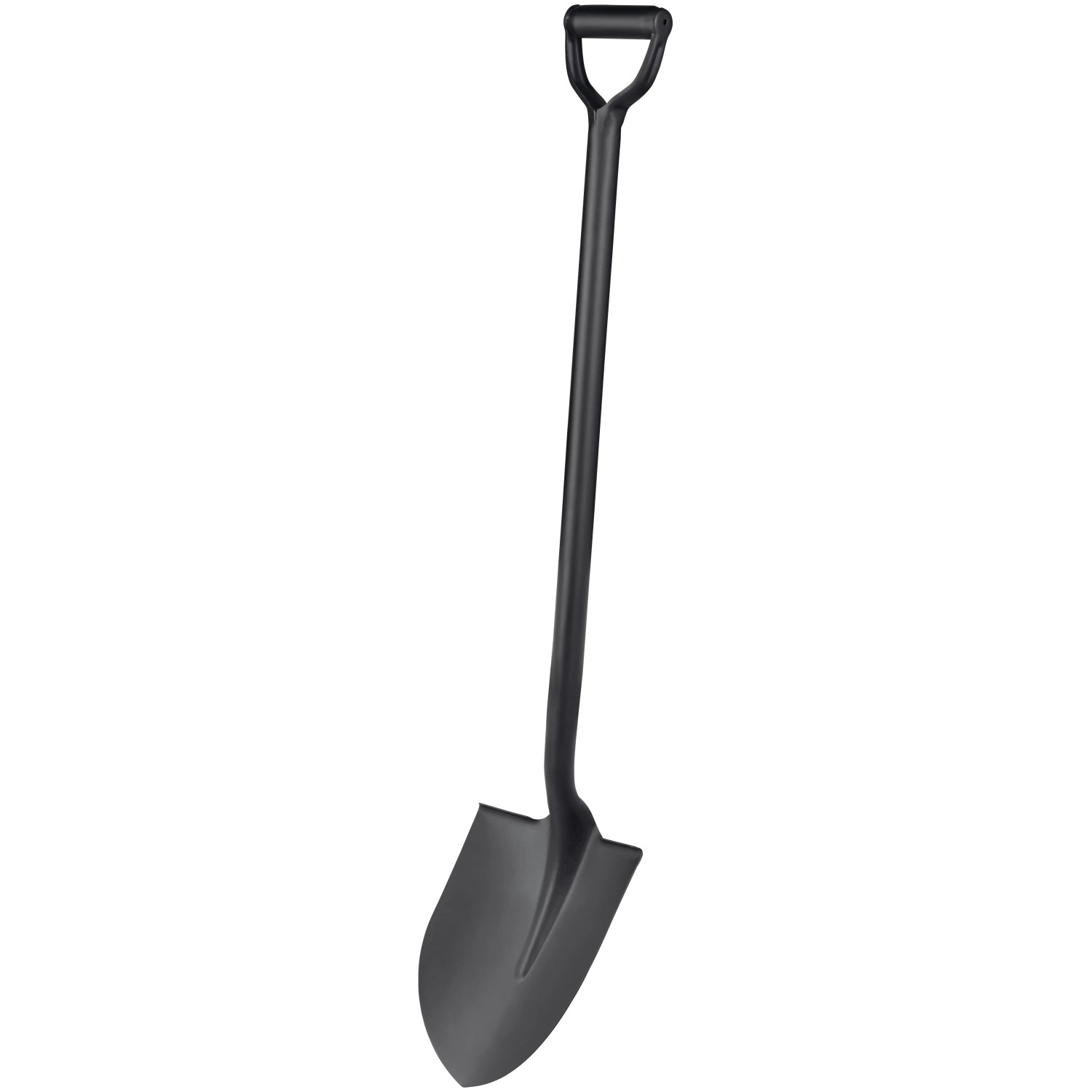Čierny oceľový rýľ LUX Classic s rukoväťou D, dĺžka 110 cm. Čierny oceľový rýľ LUX Classic s rukoväťou D, dĺžka 110 cm.