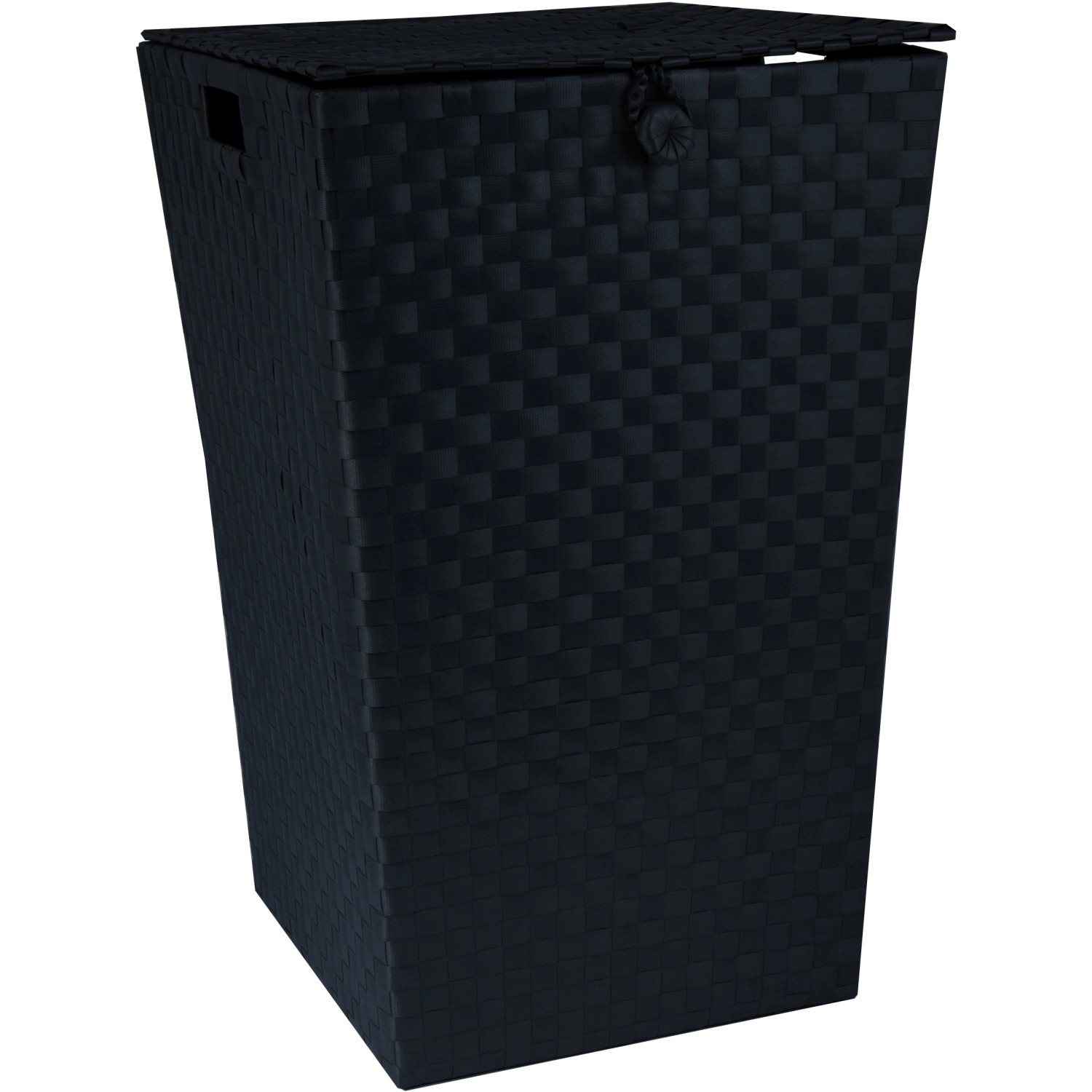 Kôš na bielizeň z PP výpletu 35 cm x 35 cm x 55,5 cm čierny Kôš na bielizeň z PP výpletu 35 cm x 35 cm x 55,5 cm čierny