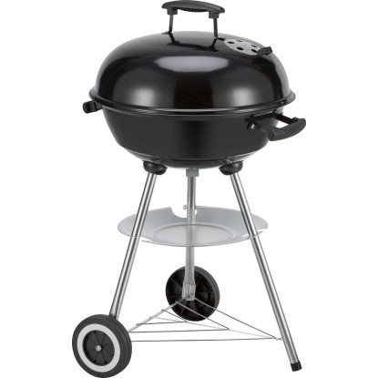 Kotlový gril na drevené uhlie čierny 85 x 55 x 52 cm Kotlový gril na drevené uhlie čierny 85 x 55 x 52 cm