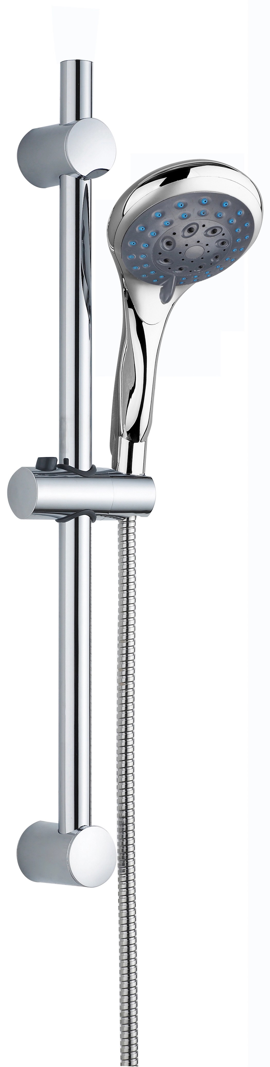 Sprchový set WELLY s tyčou a piatimi funkciami Sprchový set WELLY s tyčou a piatimi funkciami