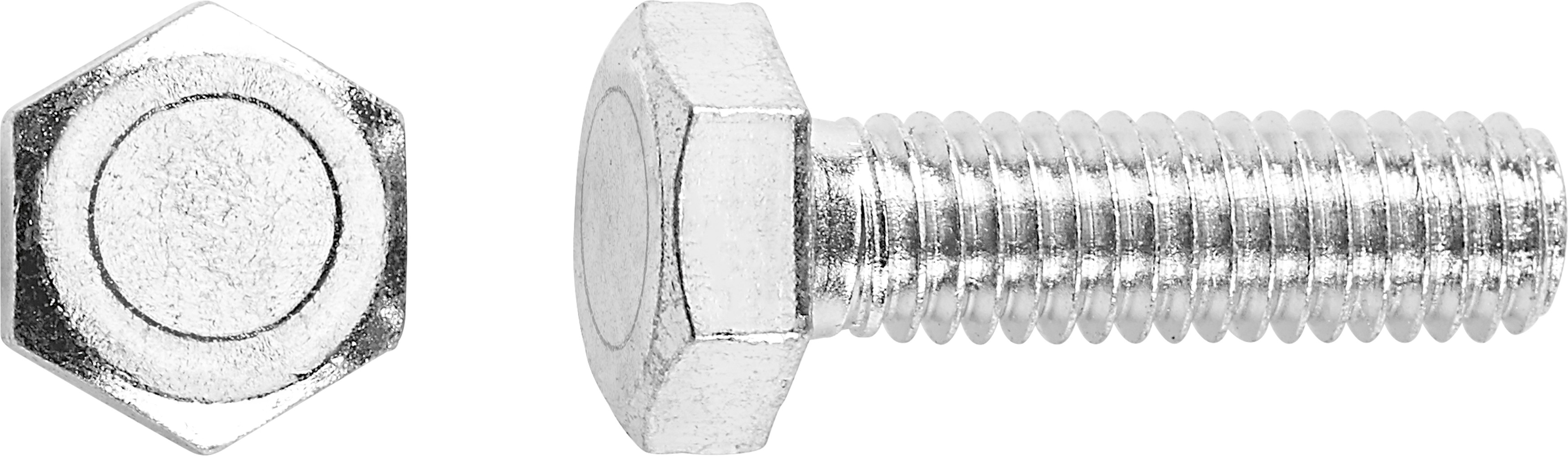 Skrutka so šesťhrannou hlavou SW10 plný závit oceľ A2 M6 x 25 mm, 50 ks Skrutka so šesťhrannou hlavou SW10 plný závit oceľ A2 M6 x 25 mm, 50 ks