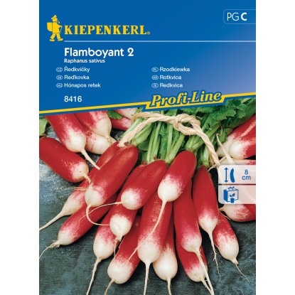 Kiepenkerl Semienka Reďkovka Flamboyant 2 Kiepenkerl Semienka Reďkovka Flamboyant 2