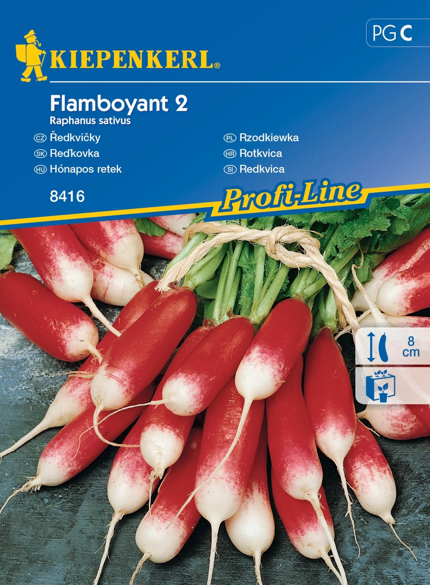 Kiepenkerl Semienka Reďkovka Flamboyant 2 Kiepenkerl Semienka Reďkovka Flamboyant 2