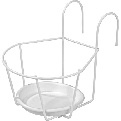 OBI Závesný držiak kvetináča priemer 18 cm biely OBI Závesný držiak kvetináča priemer 18 cm biely