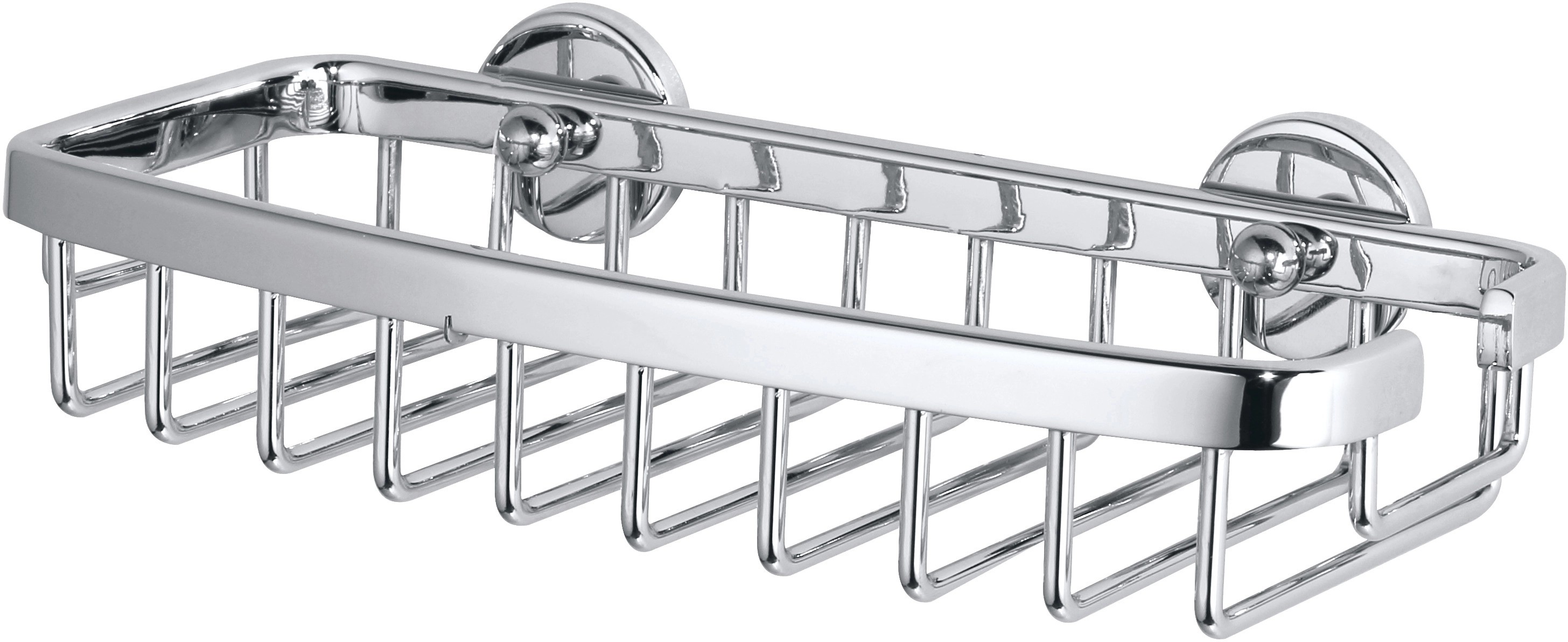 tesa Košík do sprchy Aluxx malý, chróm, 50 x 220 x 102 mm tesa Košík do sprchy Aluxx malý, chróm, 50 x 220 x 102 mm