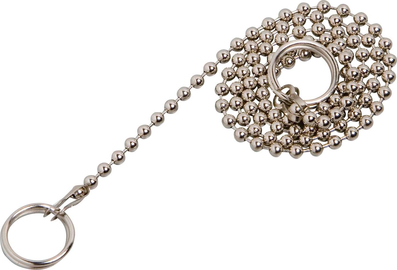 LUX Guľôčková reťaz pre zátku vane pochrómovaná mosadz, pr. 3,6 mm x 50 cm LUX Guľôčková reťaz pre zátku vane pochrómovaná mosadz, pr. 3,6 mm x 50 cm