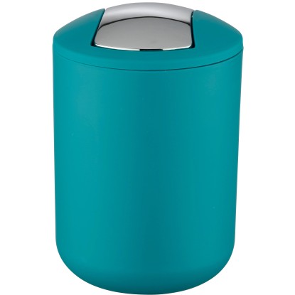 Wenko Odpadkový kôš s výkyvným vekom Brasil S, 2 l petrolejový Wenko Odpadkový kôš s výkyvným vekom Brasil S, 2 l petrolejový