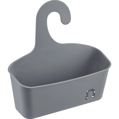 Závesný košík svetlo sivý 28 x 9 x 28,5 cm Závesný košík svetlo sivý 28 x 9 x 28,5 cm