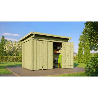 Weka Drevený sklad Varius, tlakovo impregnovaný, 288 x 199 cm Weka Drevený sklad Varius, tlakovo impregnovaný, 288 x 199 cm