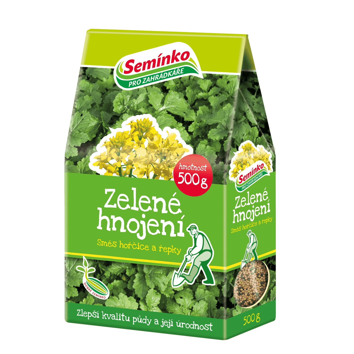 Zelené hnojenie zmes horčice a repky 500 g Zelené hnojenie zmes horčice a repky 500 g