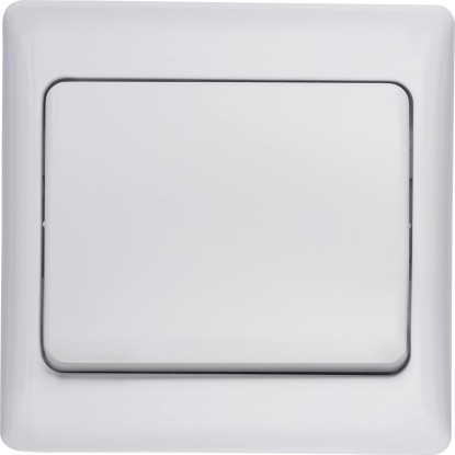 OBI Tlačidlo Rea neutrálna polárna biela vrátane rámčeku OBI Tlačidlo Rea neutrálna polárna biela vrátane rámčeku