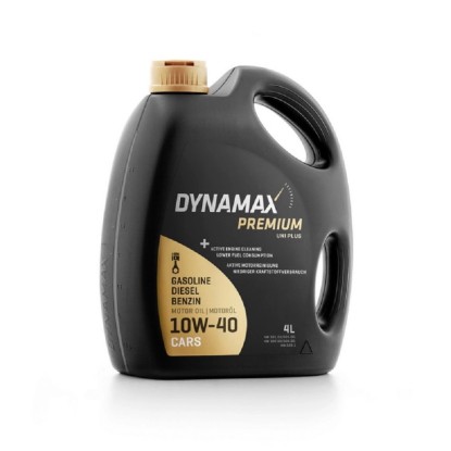 DYNAMAX Motorový olej Premium UNI Plus 10W-40, 4 l DYNAMAX Motorový olej Premium UNI Plus 10W-40, 4 l