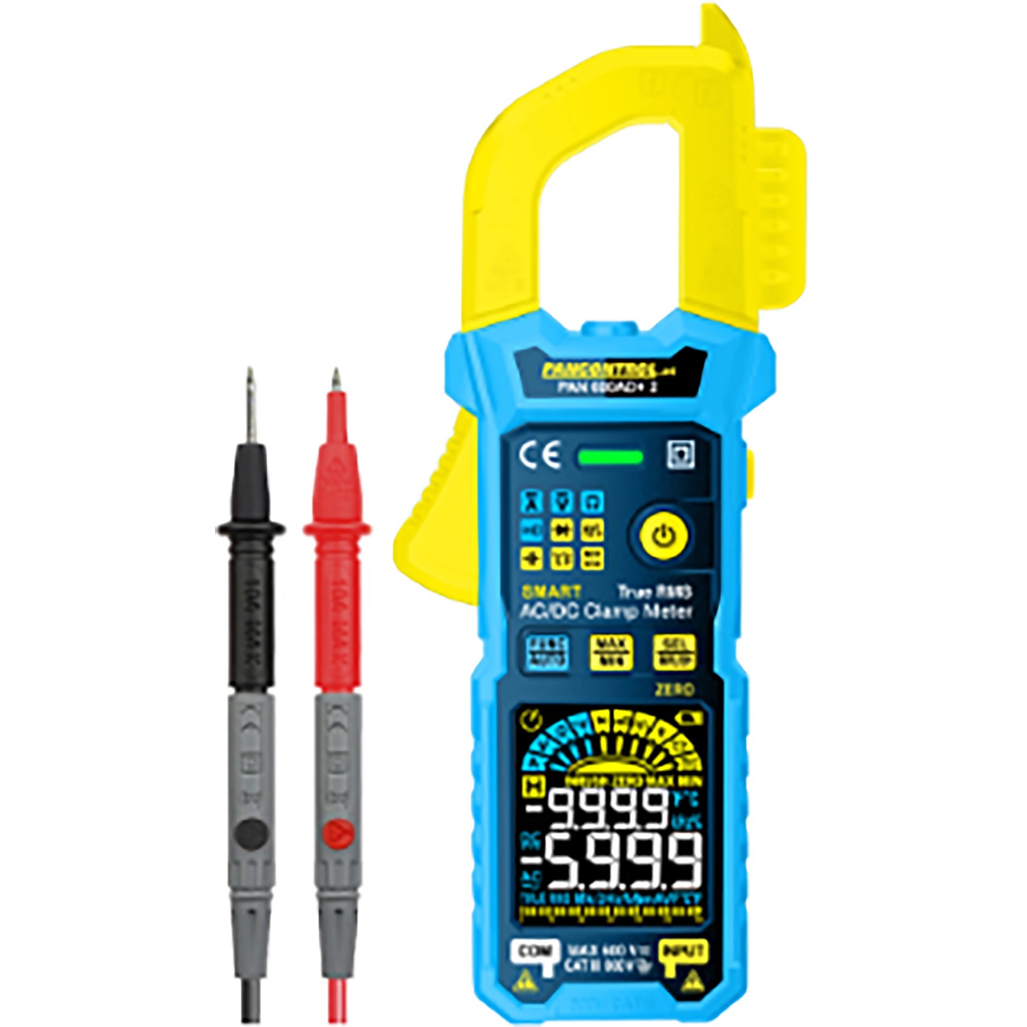 Pancontrol Inteligentné prúdové kliešte PAN 600AD+ 2 (600A AC/DC True RMS) Pancontrol Inteligentné prúdové kliešte PAN 600AD+ 2 (600A AC/DC True RMS)