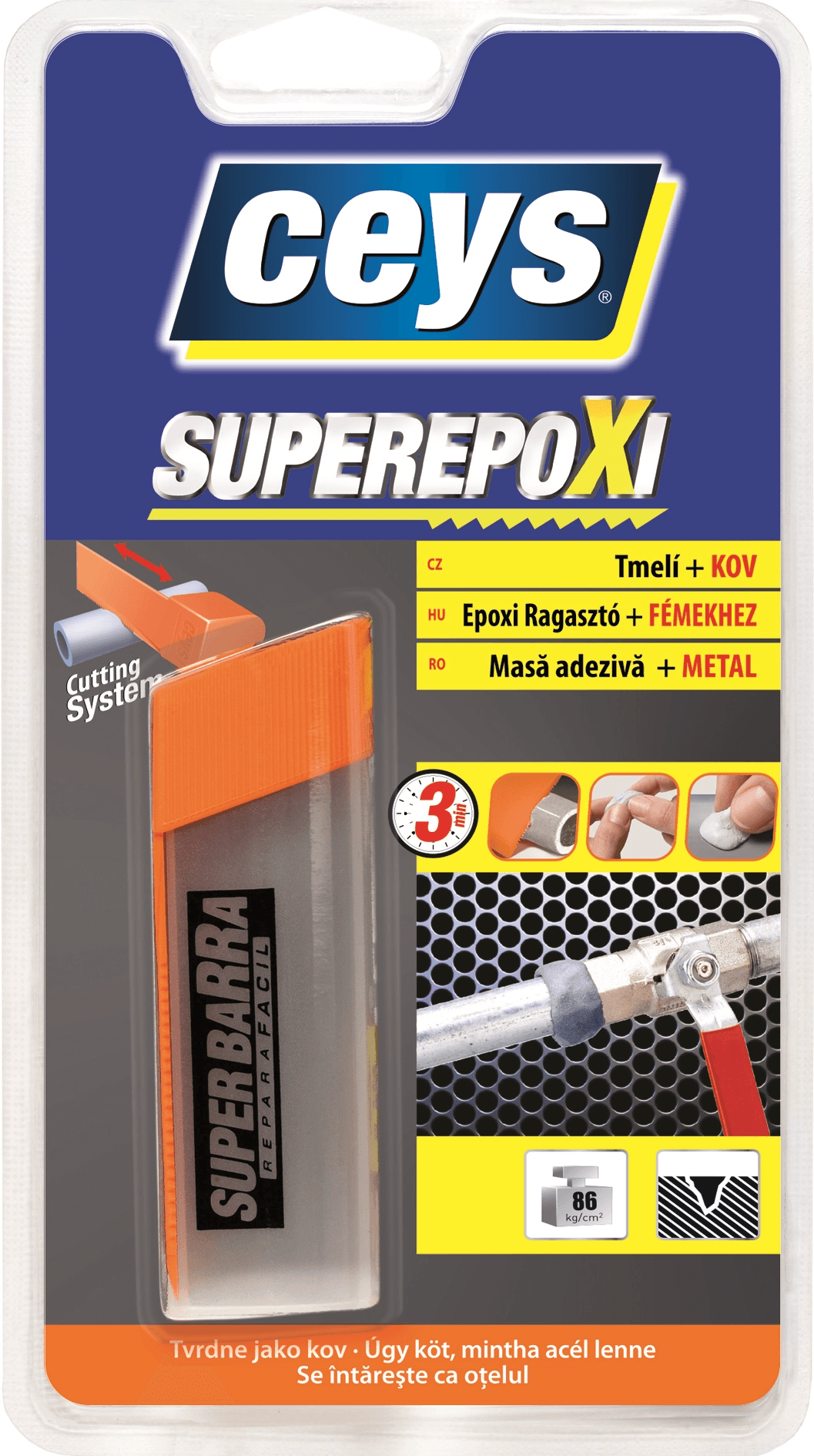 Ceys Lepiaci tmel SUPER EPOXI KOV 47 g Ceys Lepiaci tmel SUPER EPOXI KOV 47 g