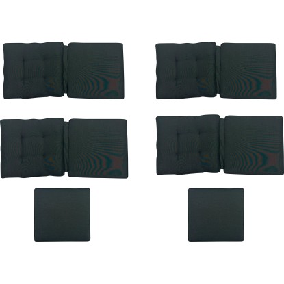 Súprava vankúšov a vankúšov pre zostavu záhradného nábytku Kalgan Súprava vankúšov a vankúšov pre zostavu záhradného nábytku Kalgan