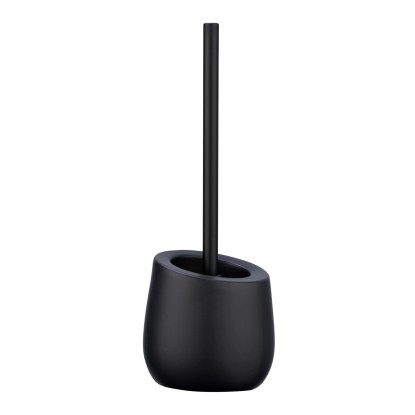 Wenko WC súprava Badi keramika silikónové štetiny 13,5 x 38 x 13,5 cm čierna Wenko WC súprava Badi keramika silikónové štetiny 13,5 x 38 x 13,5 cm čierna