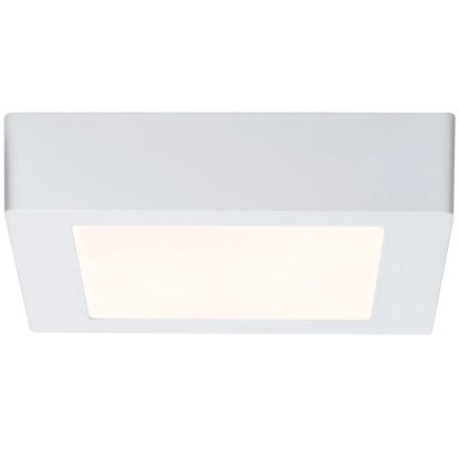 Paulmann Stropné LED svietidlo Lunar biele matné 17 cm hranaté Paulmann Stropné LED svietidlo Lunar biele matné 17 cm hranaté