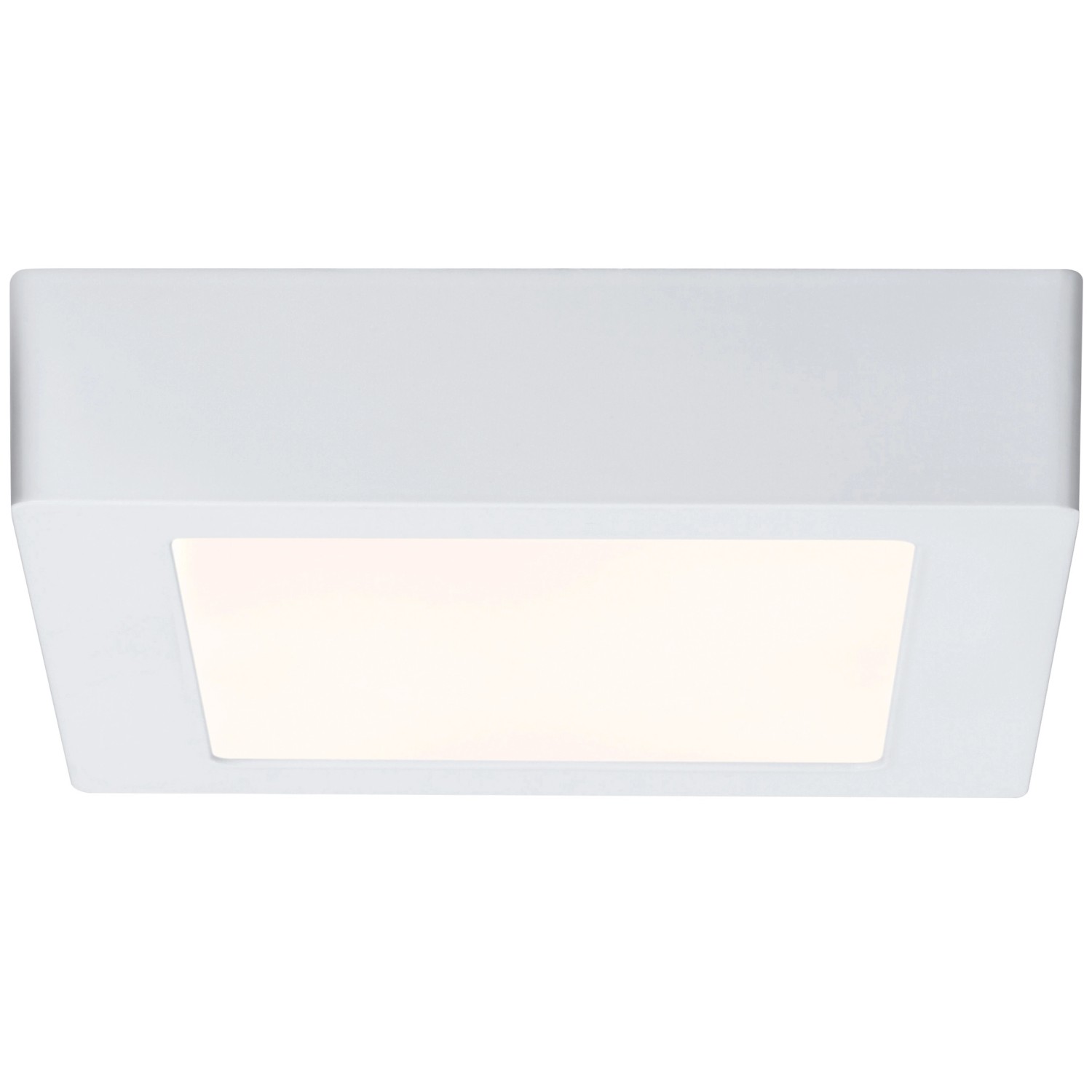 Paulmann Stropné LED svietidlo Lunar biele matné 17 cm hranaté Paulmann Stropné LED svietidlo Lunar biele matné 17 cm hranaté