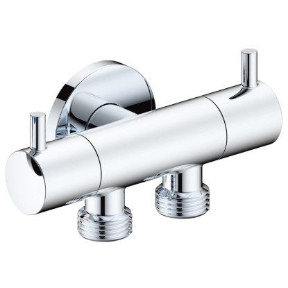 Dvojventil chróm M1/2" x M3/8" x M3/8" Dvojventil chróm M1/2" x M3/8" x M3/8"