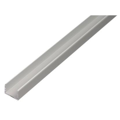 GAH Alberts U-profil, samosv., elox. hl., str., 10 x 12,9 x 1000 mm, hr. 1,5 mm GAH Alberts U-profil, samosv., elox. hl., str., 10 x 12,9 x 1000 mm, hr. 1,5 mm