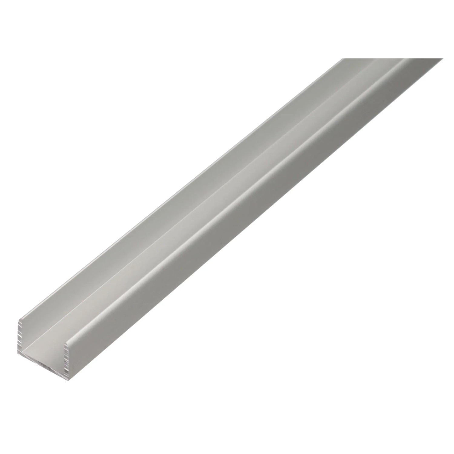 GAH Alberts U-profil, samosv., elox. hl., str., 10 x 12,9 x 1000 mm, hr. 1,5 mm GAH Alberts U-profil, samosv., elox. hl., str., 10 x 12,9 x 1000 mm, hr. 1,5 mm