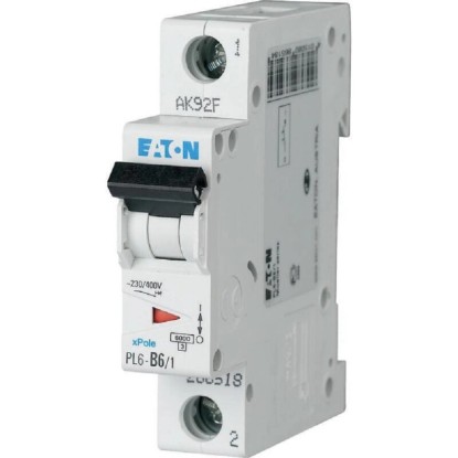 Eaton Istič PL6-B6/1, 6 A Eaton Istič PL6-B6/1, 6 A
