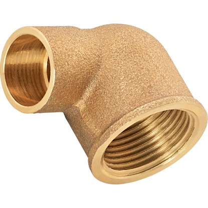 Spájkovacie koleno 90° 4090G červený bronz, pr. 18 mm x 24,1 mm (Rp 3/4), 1 ks Spájkovacie koleno 90° 4090G červený bronz, pr. 18 mm x 24,1 mm (Rp 3/4), 1 ks