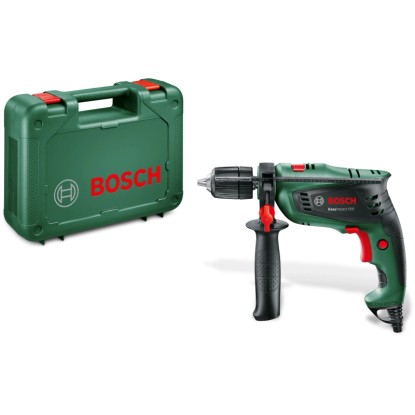 Príklepová vŕtačka Bosch EasyImpact 5500 so zeleným kufríkom. Príklepová vŕtačka Bosch EasyImpact 5500 so zeleným kufríkom.
