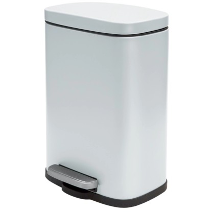 Spirella Nášľapný odpadkový kôš Akira, biela matná, 5 l Spirella Nášľapný odpadkový kôš Akira, biela matná, 5 l