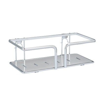 Wenko Kúpeľňová polica Termoli, lesklá strieborná, 25,5 x 14,5 x 8 cm Wenko Kúpeľňová polica Termoli, lesklá strieborná, 25,5 x 14,5 x 8 cm