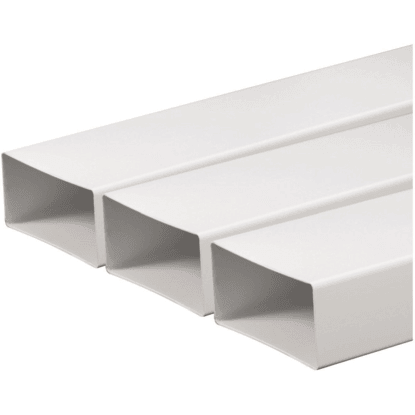 Den Braven Rúra hranatá biela 150 x 75 x 1500 mm Den Braven Rúra hranatá biela 150 x 75 x 1500 mm