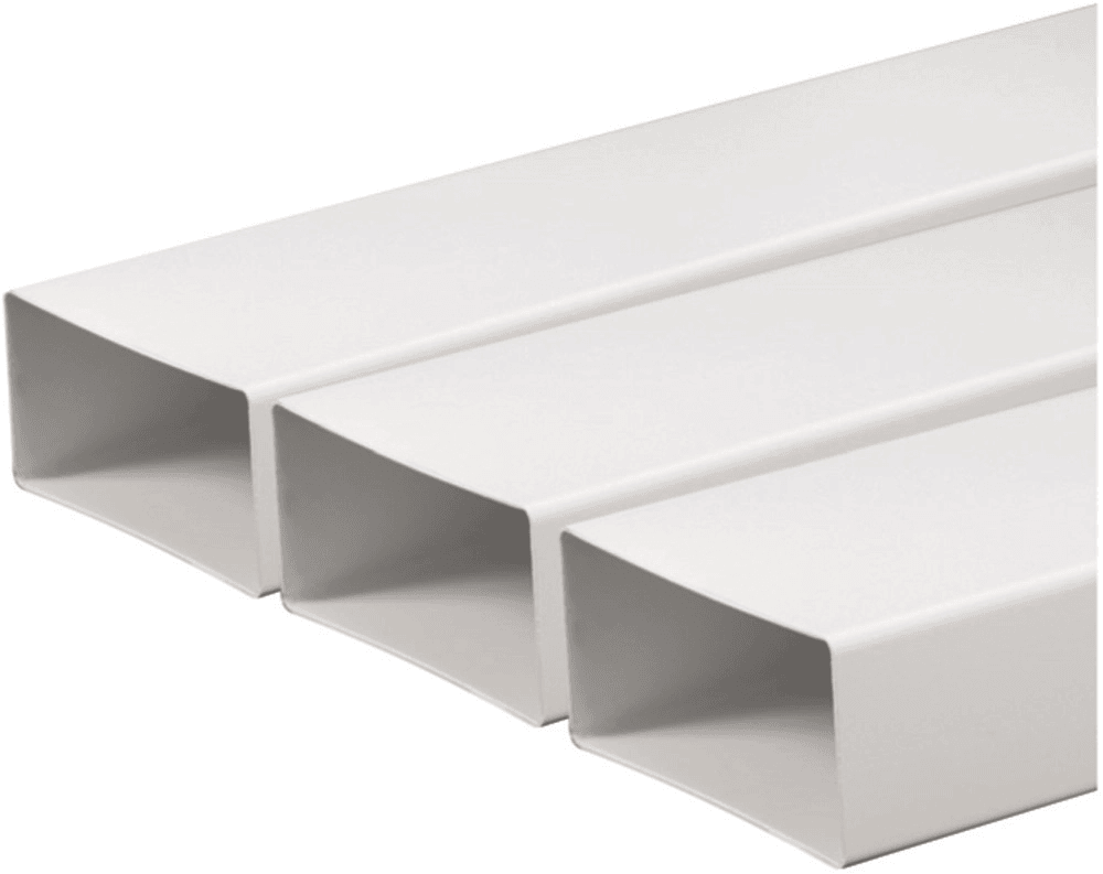 Den Braven Rúra hranatá biela 150 x 75 x 1500 mm Den Braven Rúra hranatá biela 150 x 75 x 1500 mm