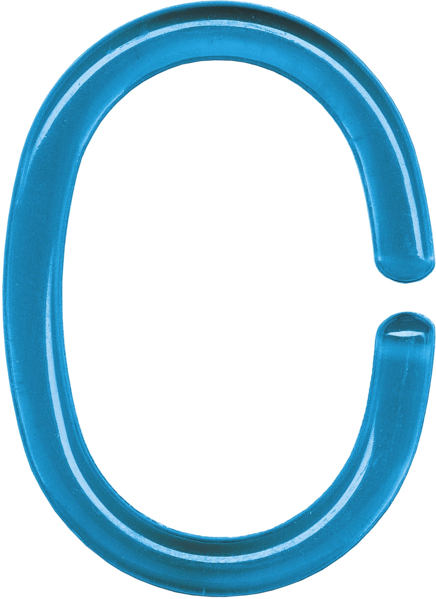 Kleine Wolke Krúžky pre sprchový záves tyrkysové, 12 ks Kleine Wolke Krúžky pre sprchový záves tyrkysové, 12 ks