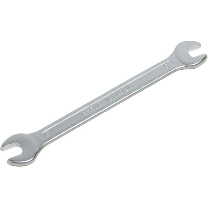 LUX-TOOLS Plochý kľúč otvorený obojstranný 8 x 9 mm LUX-TOOLS Plochý kľúč otvorený obojstranný 8 x 9 mm