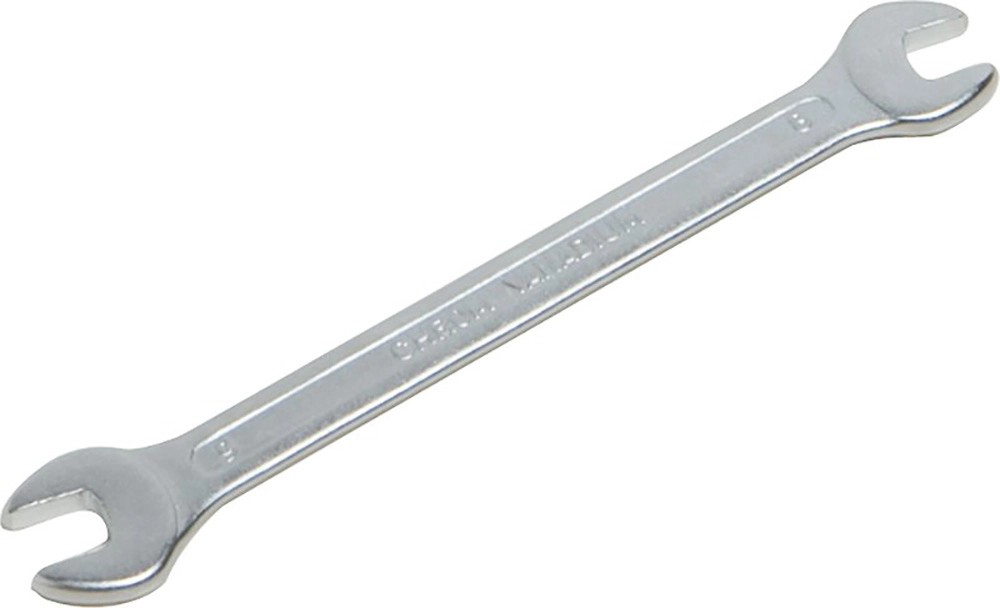 LUX-TOOLS Plochý kľúč otvorený obojstranný 8 x 9 mm LUX-TOOLS Plochý kľúč otvorený obojstranný 8 x 9 mm