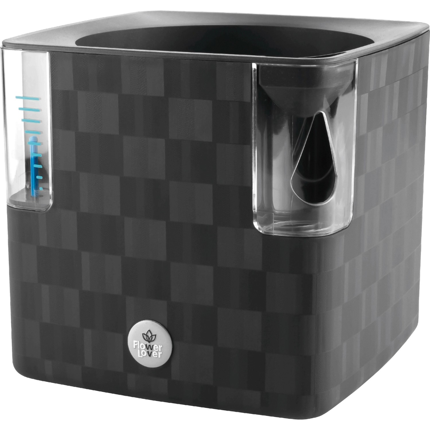 FlowerLover Kvetináč na bylinky Cobble 14 antracitový, 145 x 145 x 140 mm FlowerLover Kvetináč na bylinky Cobble 14 antracitový, 145 x 145 x 140 mm