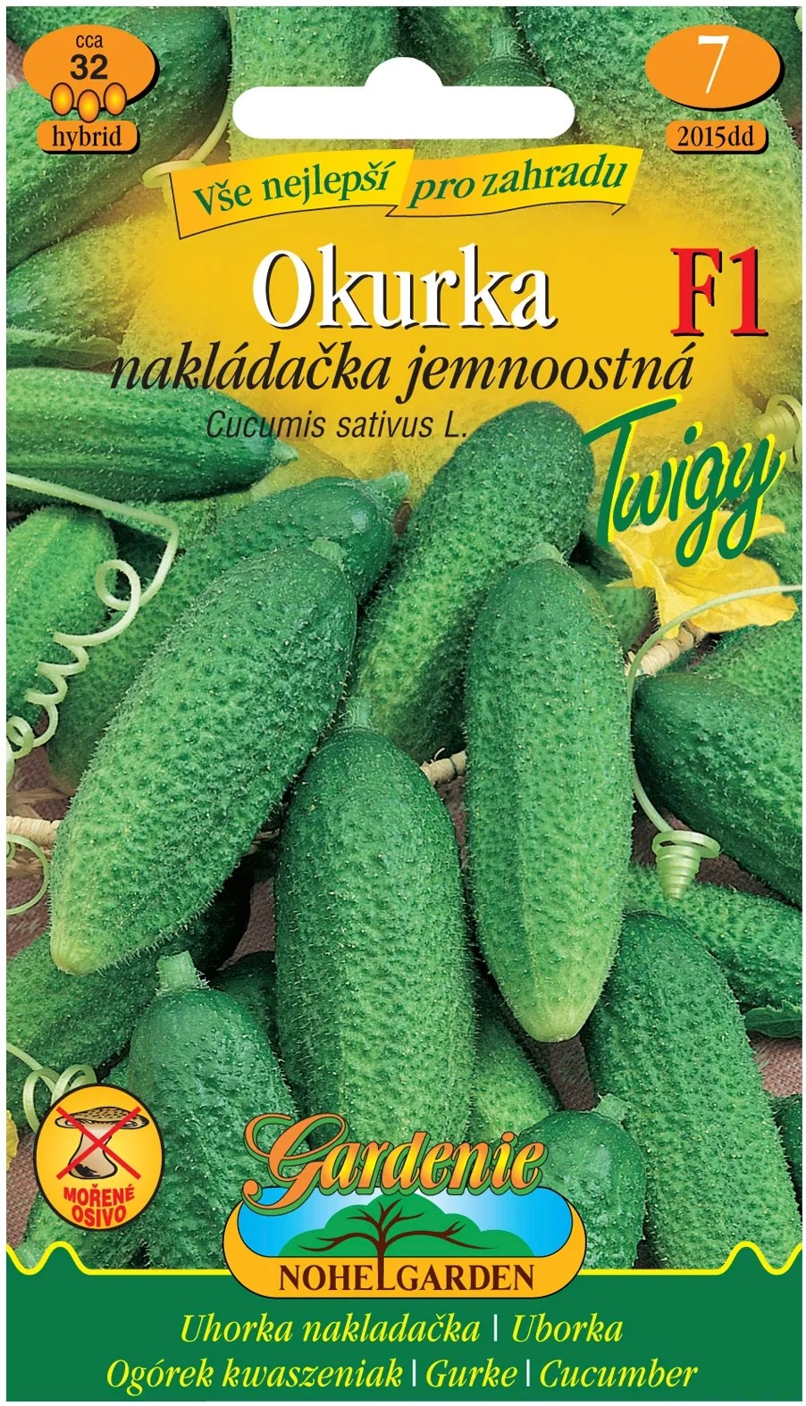 Gardenie Uhorka nakladačka Twigy F1 Gardenie Uhorka nakladačka Twigy F1