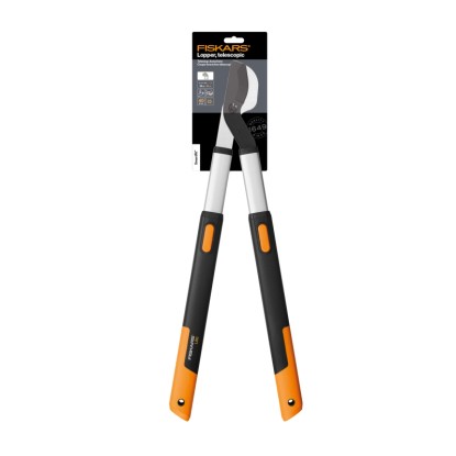 Teleskopické nožnice na konáre Fiskars SmartFit L86 na prerezávanie stromov do priemeru 50 mm. Teleskopické nožnice na konáre Fiskars SmartFit L86 na prerezávanie stromov do priemeru 50 mm.