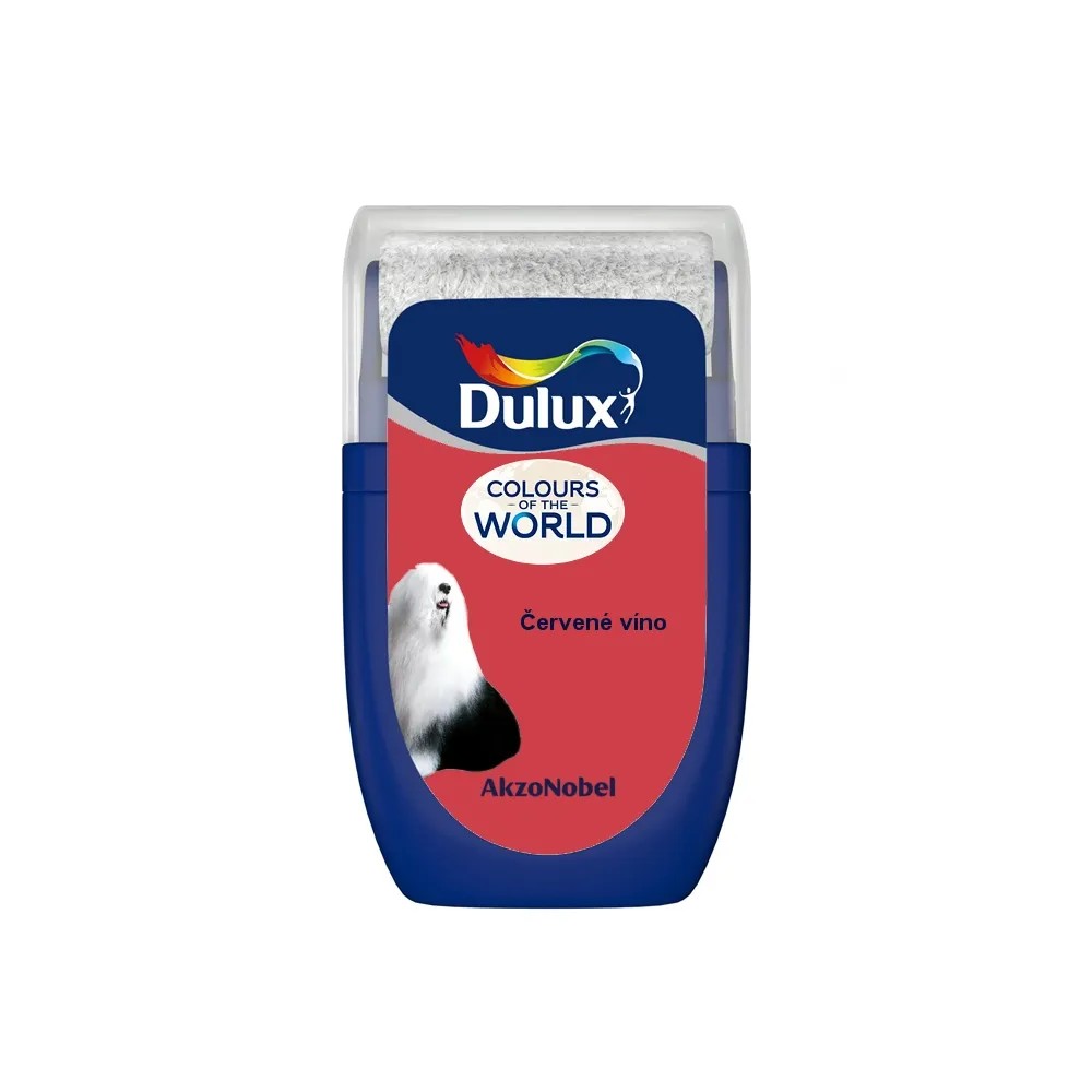 Dulux Tester, interiérová farba Colours Of The World červené víno 30 ml Dulux Tester, interiérová farba Colours Of The World červené víno 30 ml