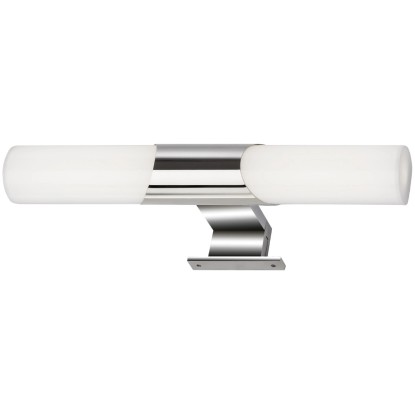 Brilo Zrkadlové LED svietidlo Klak, 7 W, chróm, 5 x 32 x 12 cm Brilo Zrkadlové LED svietidlo Klak, 7 W, chróm, 5 x 32 x 12 cm