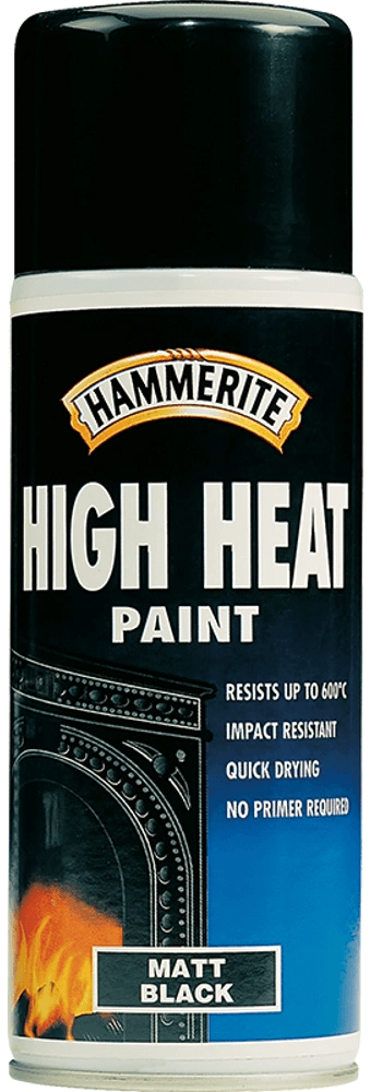 Hammerite Žiaruvzdorný sprej čierny matný 400 ml Hammerite Žiaruvzdorný sprej čierny matný 400 ml