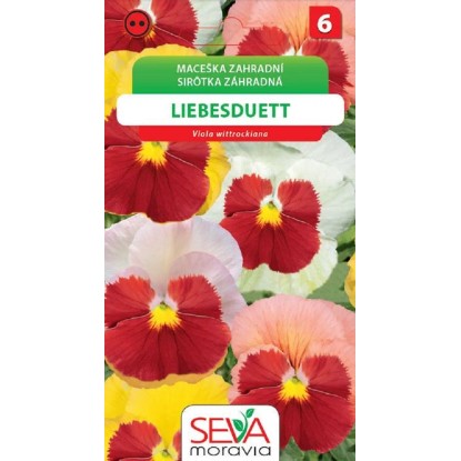 Aros Semienka Sirôtka záhradná Liebesduett (Viola wittrockiana) Aros Semienka Sirôtka záhradná Liebesduett (Viola wittrockiana)